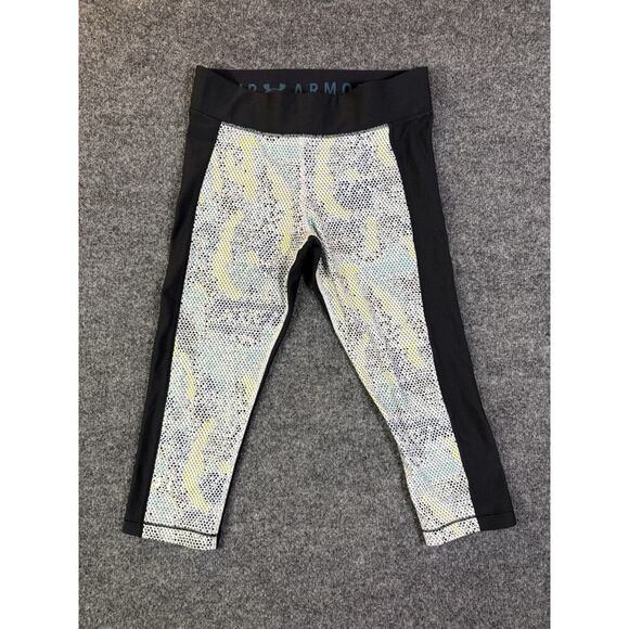 Under Armour Women's Compression Heat Gear Athletic Capri Leggings Size Large - Picture 2 of 10